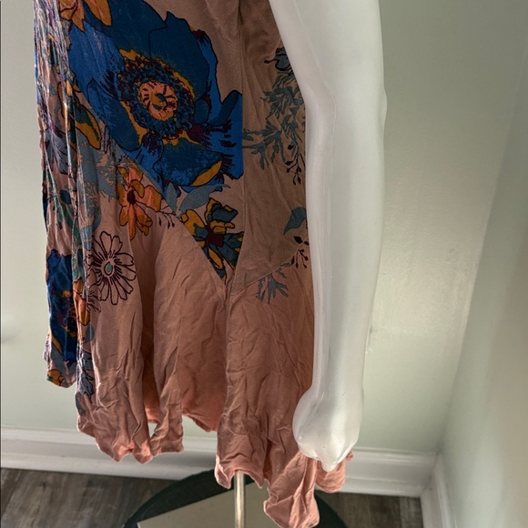 Free People backyard party tunic/dress RARE blush medium - Picture 5 of 8